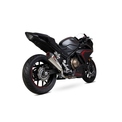 Silencieux Scorpion Serket conique pour Honda CB 500 F / CBR 500 R 2019-2023