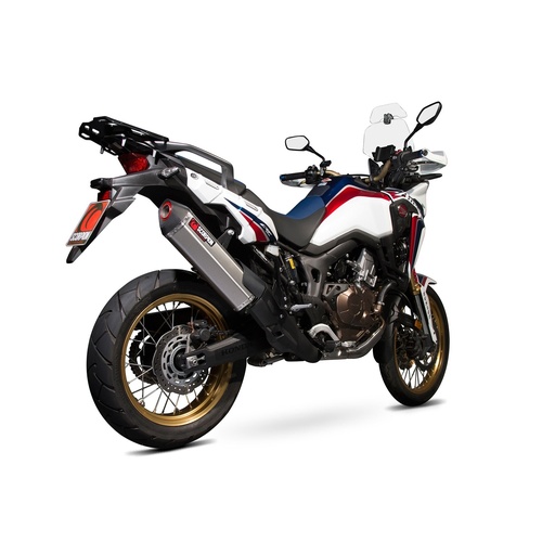 Silencieux Scorpion Serket pour Honda CRF1000 L 2015-2019