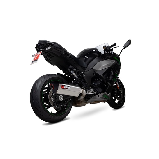 Silencieux Scorpion Serket pour Kawasaki Ninja 1000 SX 2020-2024 et Z 1100 SX 2025-?
