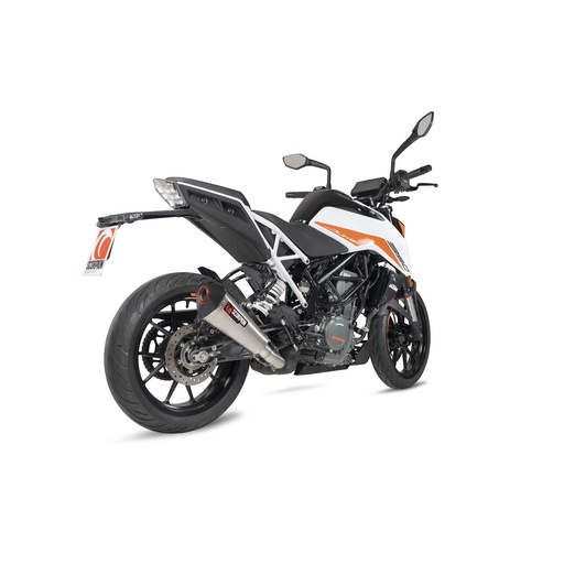 Silencieux Scorpion Serket conique pour KTM 390 Duke 2021-2023