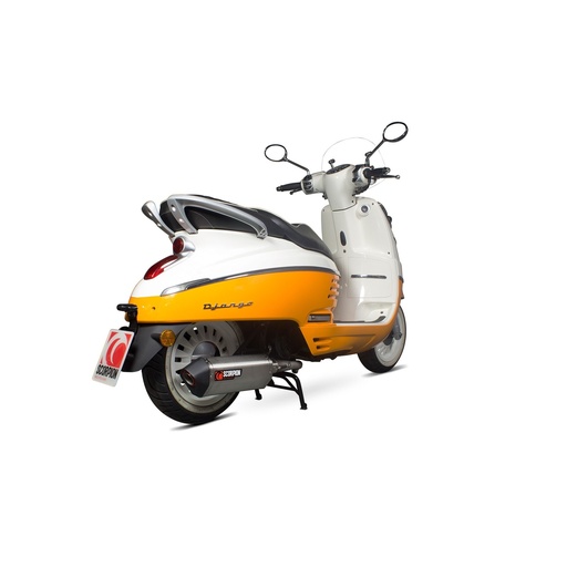 Ligne Complète Scorpion Serket pour Peugeot Django 125 2015-2017