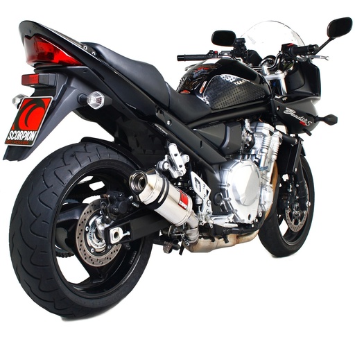 Silencieux Scorpion Carbine pour Suzuki GSF650 Bandit (2007-17) / GSF1250 Bandit (2007-15) 2007-2016