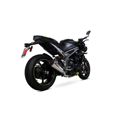 Silencieux Scorpion Serket conique Adapt.Triumph Speed Triple 1050 R / S / RS 2018 -2020