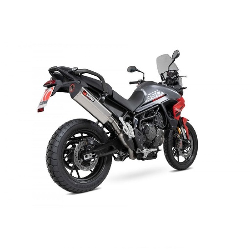Scorpion Serket Slip-on Triumph Tiger 850/900 / GT / RALLYE / PRO 2020-2023