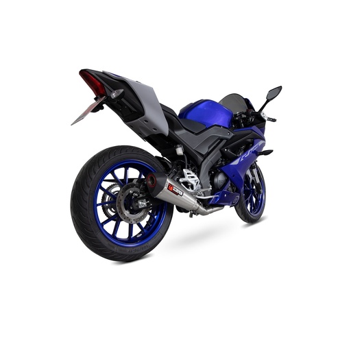Scorpion Serket Taper Full Exhaust System Slip-on Yamaha YZF-R125 2021-2024
