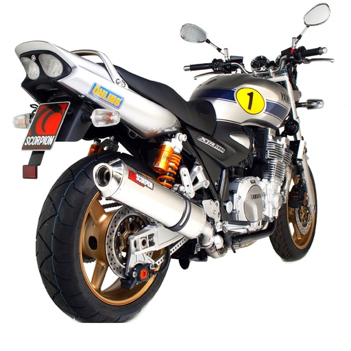 [EYA80SEO] Silencieux Scorpion Factory ovale Adapt.Yamaha XJR 1300 2007-2017