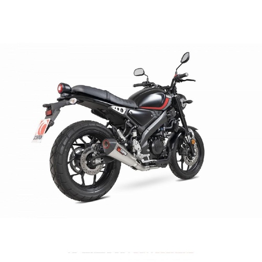 Full Exhaust System SCORPION Serket Taper Yamaha XSR 125 2021-2024