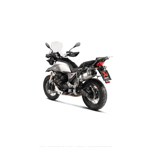 [S-MG8SO2-HFTT] Silencieux Akrapovic Slip-On Line adapt. Moto Guzzi V85 TT 2019-2024