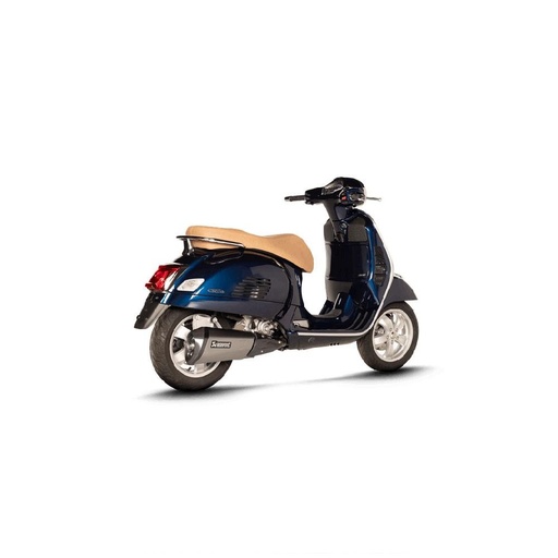 [S-VE3SO11-ZDFSS] Silencieux Akrapovic Slip-On (coupelle carbone) NH Piaggio Vespa GTS 300 Super/Sei Giorni/Tech 2021-2024
