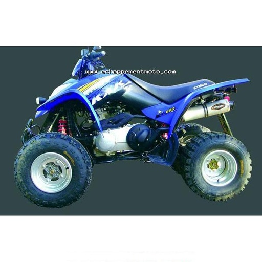 [EU/SE/KY37] Ligne Complete Marving Quad Atv Line rond Ø 100 mm pour Kymco KXR 250 2004-2007