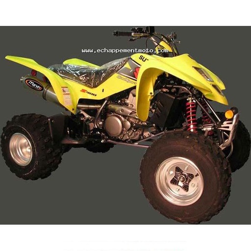 [EU/AL/K57] Silencieux Marving Quad Atv Line (big ovale) pour Kawasaki KFX 400 2003-2006
