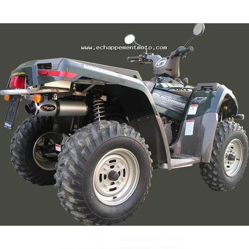 [EU/SE/B42] Marving Quad Atv Line Round Ø 100 mm Silencer for Can-Am OUTLANDER 400 2006-2014