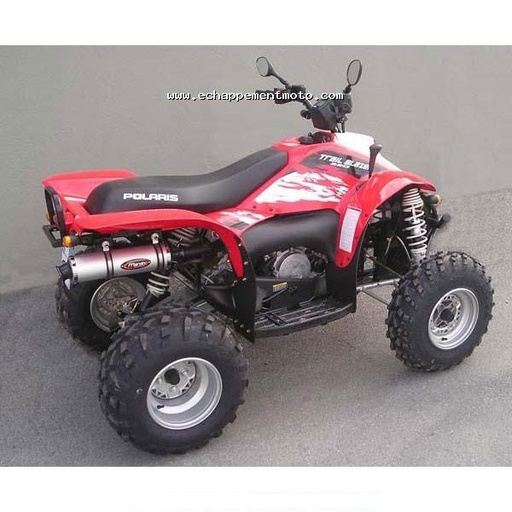 [EU/SE/P410] Marving Quad Atv Line Round Ø 100 mm Silencer for Polaris Trail Blazer 330 2008-2013