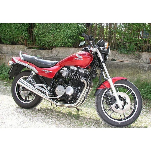 [H/2049/BC] Marving Replacement Silencers for Honda CBX 650 E (NIGHTHAWK) 1983-1984