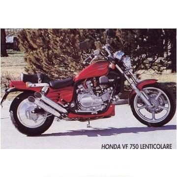 [H/CP19/BC] Silencieux Marving Legend Turn-out pour Honda VF 750 CUSTOM LENTICULAR 1988-1992