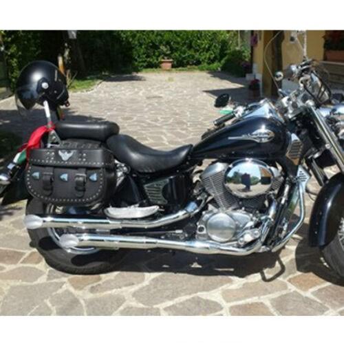 [H/CP37/BC] Silencieux Marving Legend Turn-out pour Honda VT 750 BLACK WIDOW 2001-2004