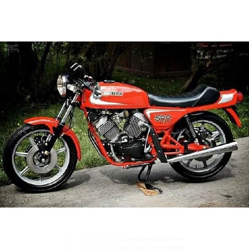 Silencieux Marving de rechange pour Morini 500 Strada / Sport 1975-1983