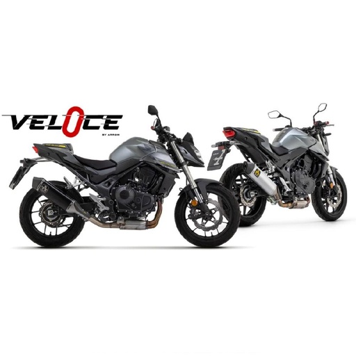 ARROW Veloce Silencer for Honda CB 750 Hornet 2023-...