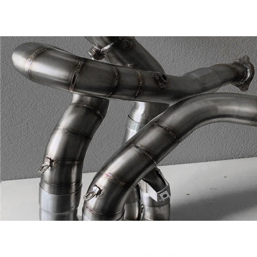 [5107] Silmotor Downpipe without catalyst Ducati 950 Hypermotard 2019-2020