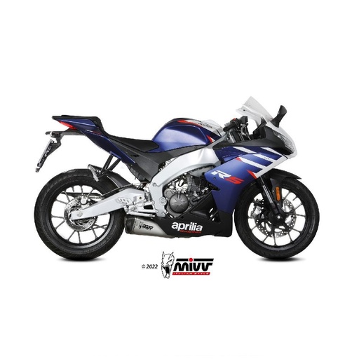 Ligne Complète MIVV Delta Race Aprilia 125 RS 4 2021-2024