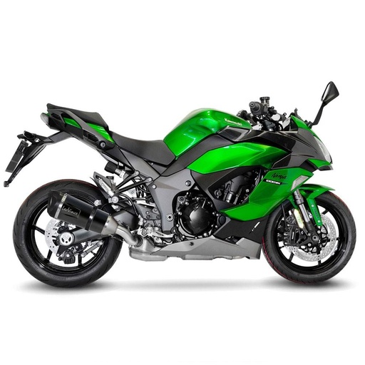 LeoVince Factory S Silencer (carbon end cap) Kawasaki Z 1000 SX 2020-2024 and Z 1100 SX 2025-?