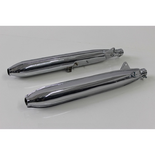 [MSHO45K0] IMEX Stock Replica Silencers Honda CB 450 K0 1966-1968