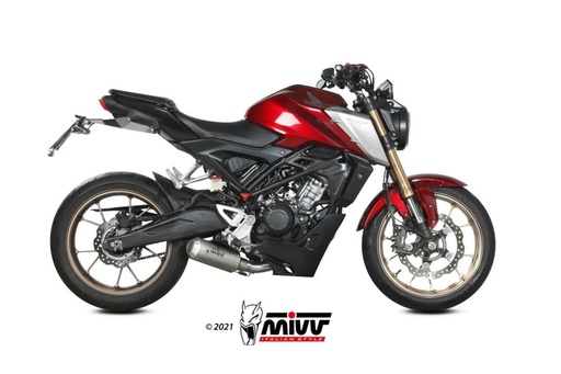 Full Exhaust System MIVV MK 3 Honda CB 125 R 2021-2024