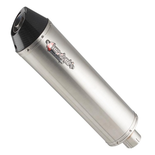 Lextek RP1 Universal Silencer (carbon end cap) oval