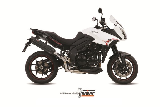 [T.014.L9] MIVV SUONO Silencer (carbon end cap) Triumph Tiger Sport 1050 2013-2016