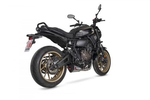 Full Exhaust System SCORPION SERKET Yamaha XSR 700 2021-2024