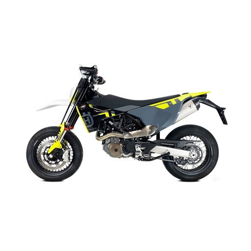 [BC3077SC] Silencieux IXRACE Desert Adapt. Husqvarna 701 Super Moto et KTM 690 SMC R