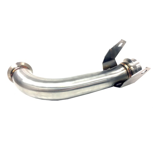 [KIT3057C1] IXRACE Link pipe without catalyst Slip-on KTM 390 Duke 2017-2020 and RC 390 2017-2021