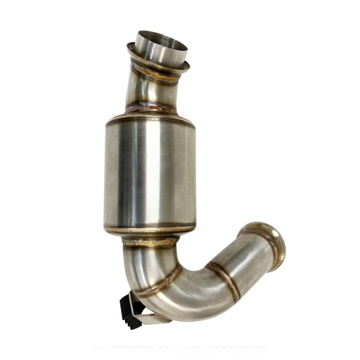 [KIT3079C1] IXRACE Slip-on Link pipe without catalyst for KTM 890 DUKE R 2020-2023
