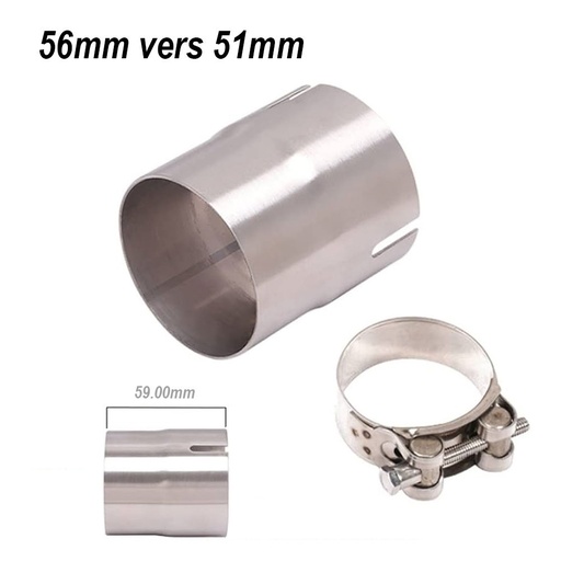[AEBR56-51] Bague de réduction inox 56-51mm