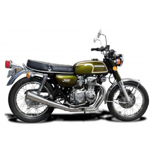 [DKCOM27AZ] Ligne Complète DELKEVIC Megafone Honda CB 350 Four 1973-1975