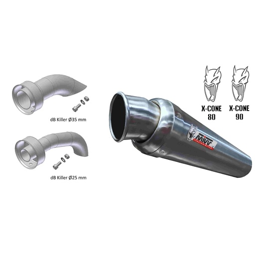 Réducteur de bruit MIVV pour X-Cone 80 ou X-Cone 90