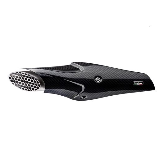 [14290] Leovince Yamaha MT-07, Tracer 700 / GT and Tracer 7 / GT Silencer End Cap with Carbon Heat Shield
