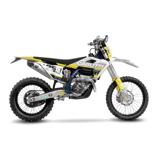 [14447X] Silencieux Leovince LV-X Evo Husqvarna/KTM/GAS GAS Husqvarana FE 250/350/450/501 et KTM EXC-F 250/350/450/500 2024-?