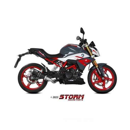 [B.035.LXSB-STORM] Storm GP Full Exhaust System Slip-on BMW G 310 GS / R 2017-2024