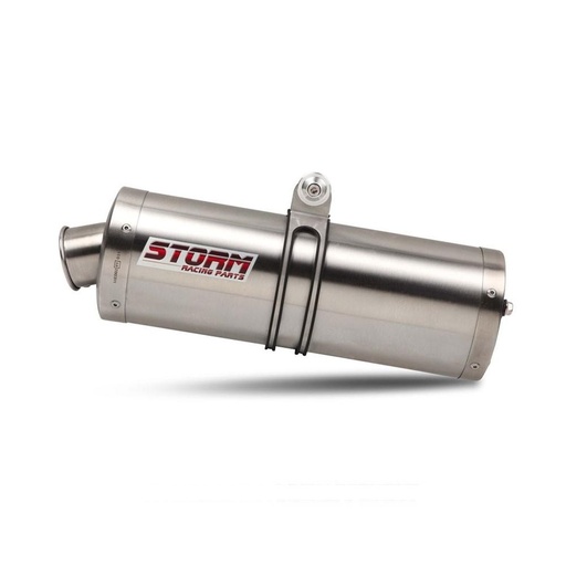 [K.001.LX2B-STORM] Silencieux Storm Ovale Adapt. KAWASAKI ZX6R 1998-2002
