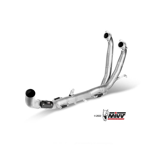 [A.017.C1] Collecteur sans catalyseur MIVV APRILIA TUAREG 660 2022-2023