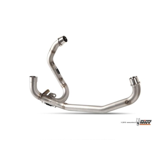 [D.022.C1] Collecteur sans catalyseur MIVV DUCATI HYPERMOTARD 1100 2007-2009