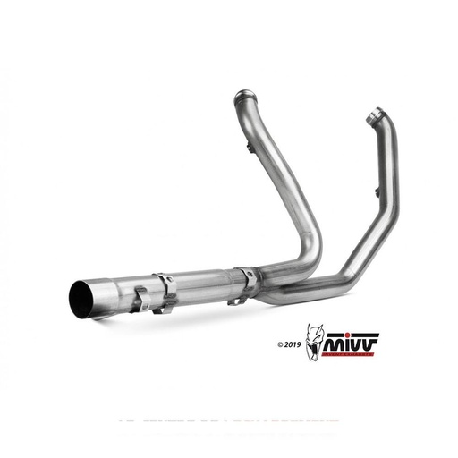 [HD.001.C1(1)] Collecteur sans catalyseur MIVV HARLEY DAVIDSON ROAD GLIDE / SPECIAL / ULTRA 2017-2023