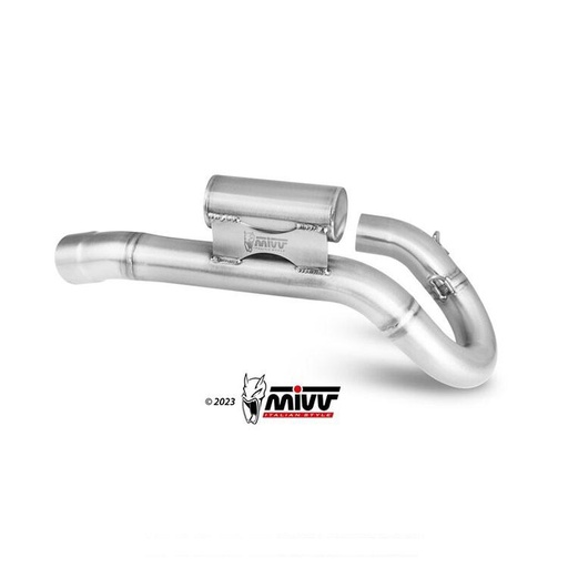 [M.HO.035.C1] Collecteur sans catalyseur MIVV HONDA CRF 250 R 2022-...