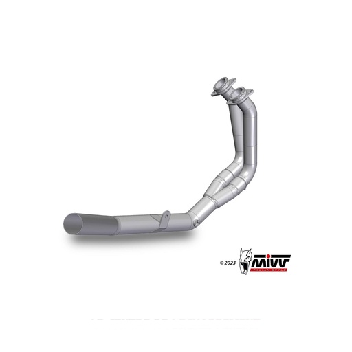 [H.086.C1] MIVV HONDA XL 750 Transalp 2023-2024 Downpipe Without Catalyst