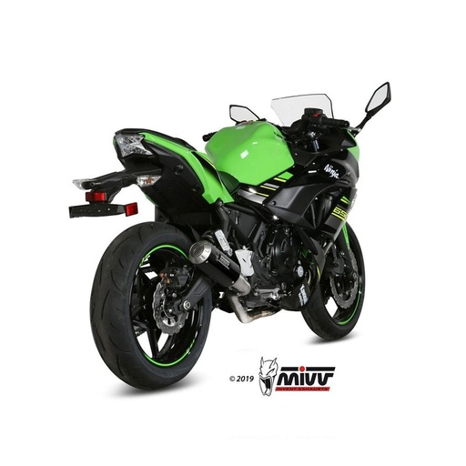 [K.044.SM3C] Full Exhaust System MIVV MK3 KAWASAKI NINJA 650 2017-2023