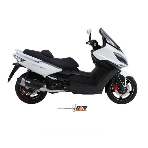 [C.KY.0014.K] Full Exhaust System MIVV URBAN KYMCO XCITING 500 2005-2011