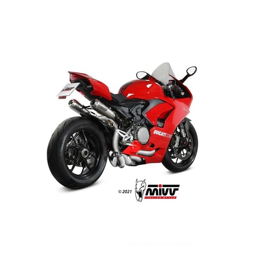 [R.DU.0004.SC4T] Ligne Complète MIVV X-M1 DUCATI PANIGALE V2 955 2020-2024