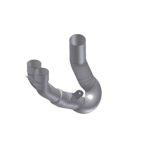 [D.045.C1] Manchon raccord sans catalyseur MIVV DUCATI HYPERMOTARD 950 2019-2020