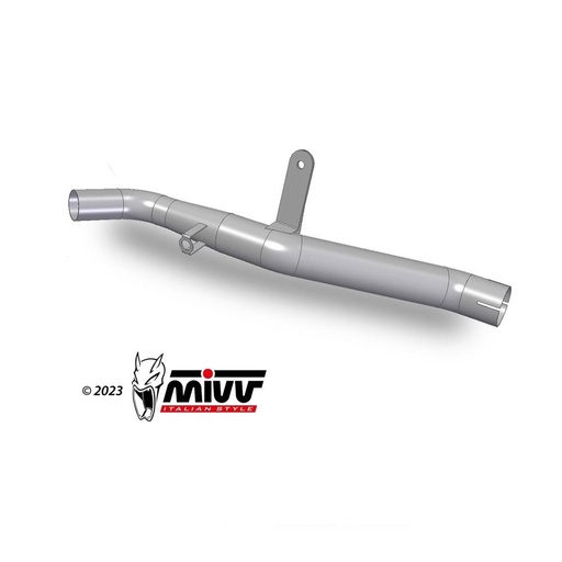 [MM.001.C1] MIVV Link Pipe without Catalyst MORINI X-CAPE 650 2022-2024